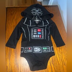 Star Wars Darth Vader Baby Hoodie Onesie
